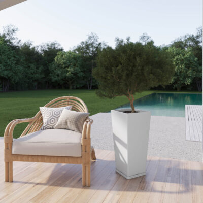 Macetero Piramidal N70 De 55 Litros Con Plato