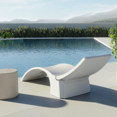 Reposera Camastro De Plástico Amalfi Confort